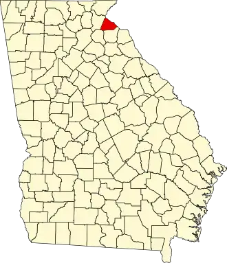 Localisation de Comté de Stephens(Stephens County)