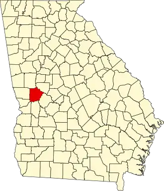 Localisation de Comté de Talbot(Talbot County)
