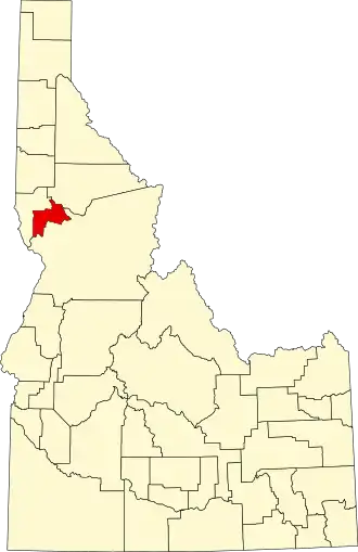 Localisation de Comté de Lewis(Lewis County)