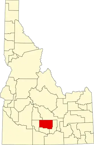 Localisation de Comté de Lincoln(Lincoln County)