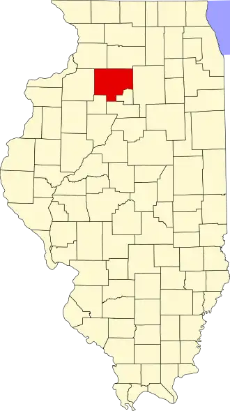 Localisation de Comté de Bureau(Bureau County)