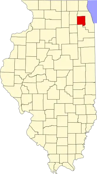 Localisation de Comté de DuPage(DuPage County)