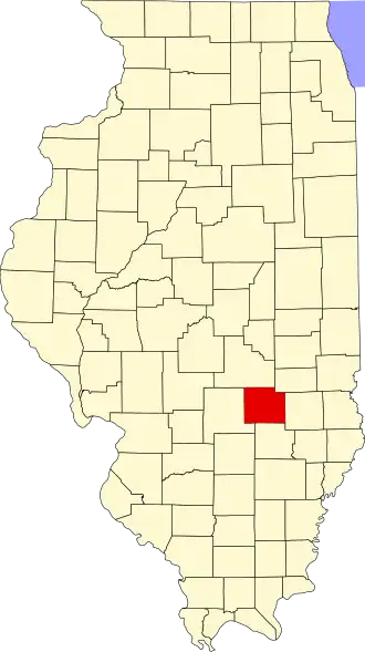 Localisation de Comté d'Effingham(Effingham County)