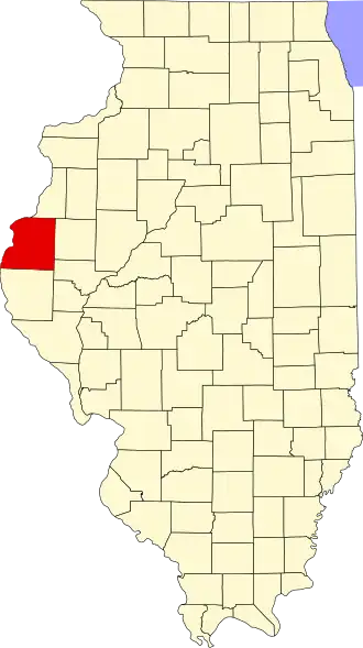 Localisation de Comté de Hancock(Hancock County)