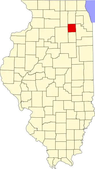 Localisation de Comté de Kendall(Kendall County)