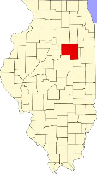 Localisation de Comté de Livingston(Livingston County)