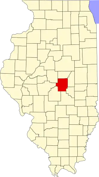 Localisation de Comté de Macon(Macon County)