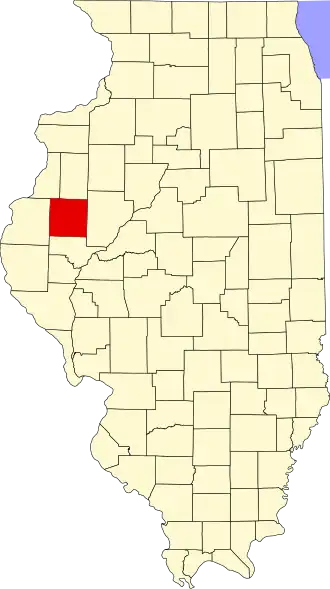 Localisation de Comté de McDonough(McDonough County)