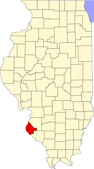 Localisation de Monroe County