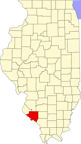 Localisation de Comté de Randolph(Randolph County)