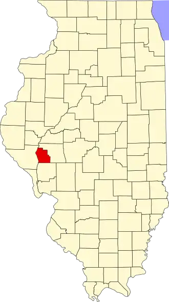 Localisation de Comté de Scott(Scott County)