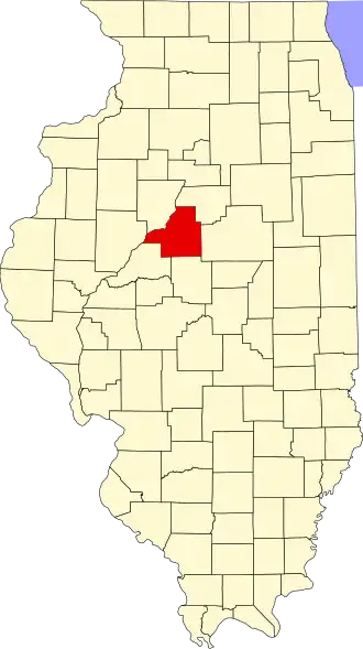 Localisation de Comté de Tazewell(Tazewell County)