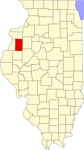 Localisation de Comté de Warren(Warren County)