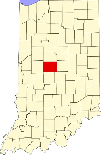 Localisation de Comté de Boone(Boone County)