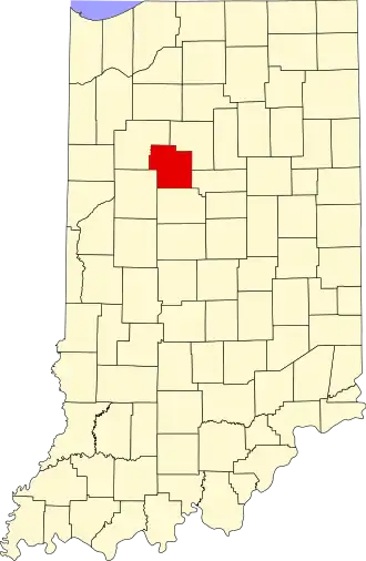Localisation de Comté de Carroll(Carroll County)