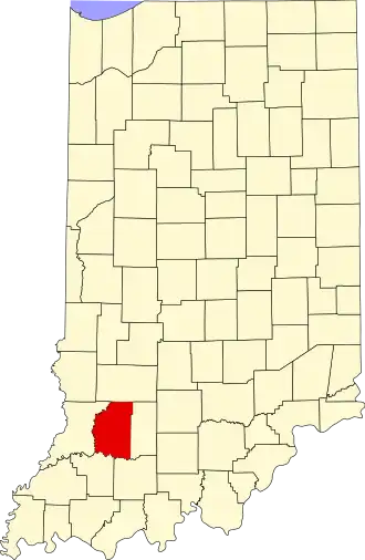 Localisation de Comté de Daviess(Daviess County)