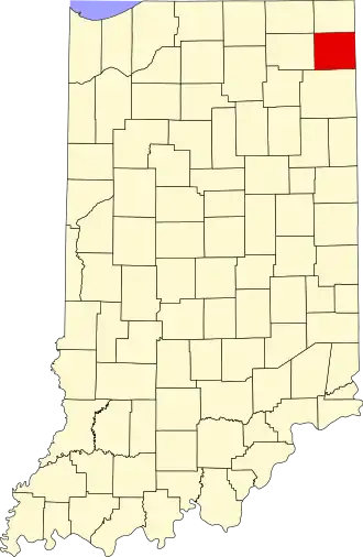 Localisation de Comté de DeKalb(DeKalb County)