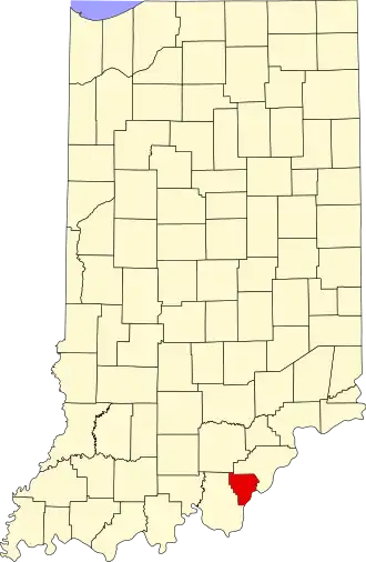 Localisation de Comté de Floyd(Floyd County)