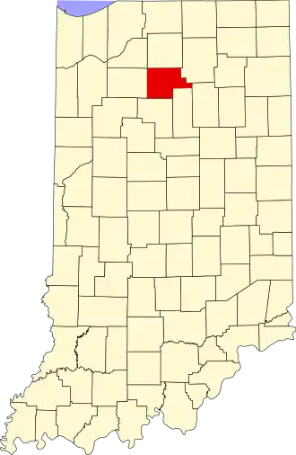 Localisation de Comté de Fulton(Fulton County)