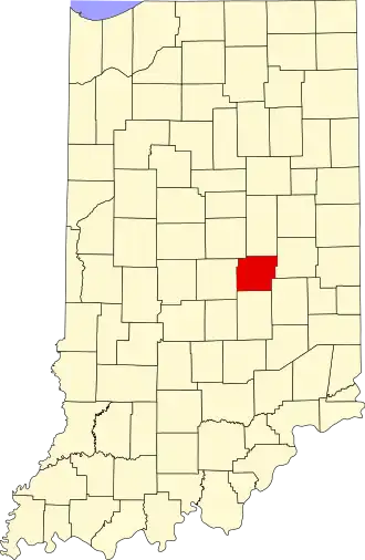 Localisation de Comté de Hancock(Hancock County)