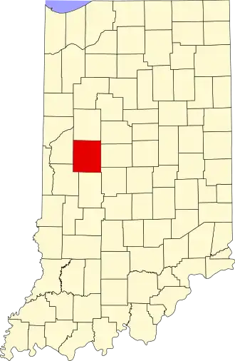 Localisation de Comté de Montgomery(Montgomery County)