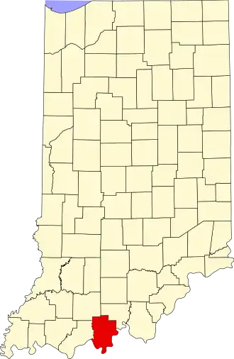 Localisation de Comté de Perry(Perry County)
