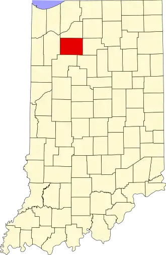 Localisation de Comté de Pulaski(Pulaski County)