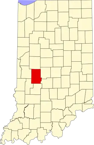 Localisation de Comté de Putnam(Putnam County)