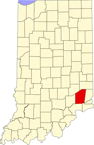 Localisation de Comté de Ripley(Ripley County)