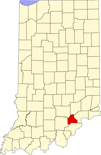 Localisation de Comté de Scott(Scott County)