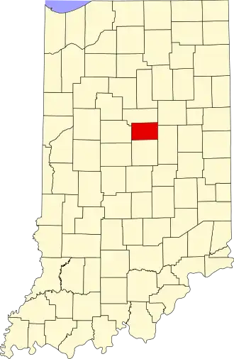 Localisation de Comté de Tipton(Tipton County)
