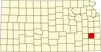Localisation de Comté d’Allen(Allen County)