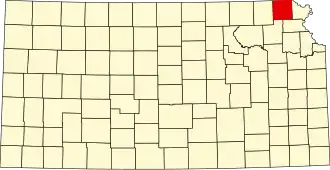 Localisation de Comté de Brown(Brown County)