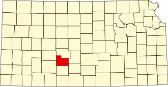 Localisation de Comté d'Edwards(Edwards County)