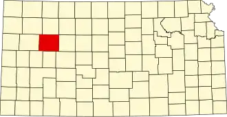 Localisation de Comté de Gove(Gove County)