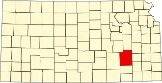 Localisation de Comté de Greenwood(Greenwood County)
