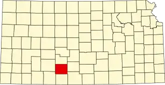 Localisation de Comté de Kiowa(Kiowa County)