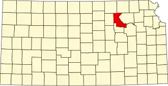 Localisation de Comté de Riley(Riley County)