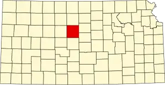 Localisation de Comté de Russell(Russell County)