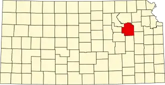 Localisation de Comté de Wabaunsee(Wabaunsee County)