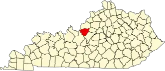 Localisation de Comté de BullittBullitt County