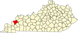 Localisation de Comté de CrittendenCrittenden County