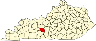 Localisation de Comté d'EdmonsonEdmonson County