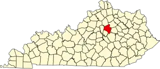 Localisation de Comté de FayetteFayette County