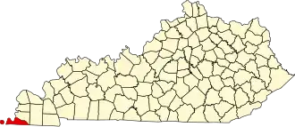 Localisation de Comté de FultonFulton County