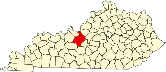 Localisation de Comté de Hardin(Hardin County)