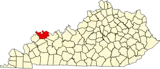 Localisation de Comté d'HendersonHenderson County