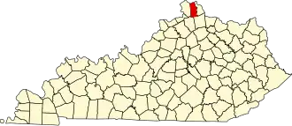 Localisation de Comté de KentonKenton County