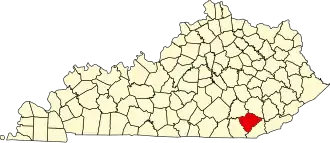 Localisation de Comté de KnoxKnox County