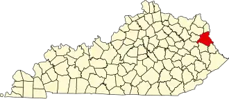 Localisation de Comté de LawrenceLawrence County